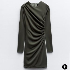 Zara long sleeve dress